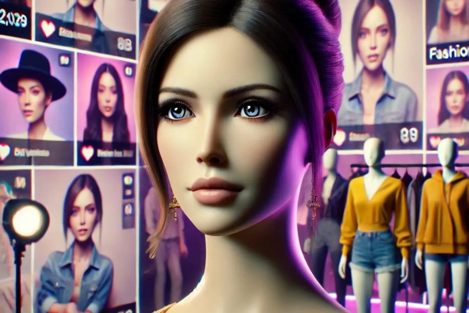 Làn sóng AI Influencer trong thế giới thời trang