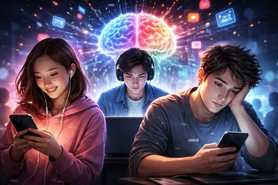 Não bộ thay đổi thế nào khi bạn dùng thiết bị điện tử quá nhiều?