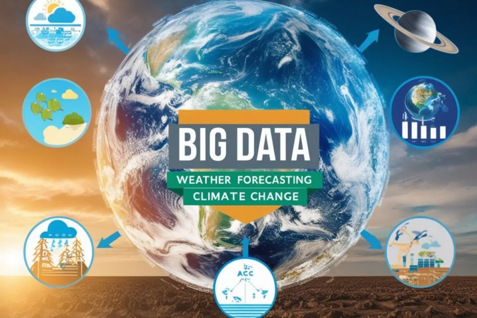 Bí mật đằng sau dự đoán thời tiết và biến đổi khí hậu chính xác nhờ Big Data