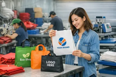 Xưởng may túi vải không dệt cho thương hiệu mới