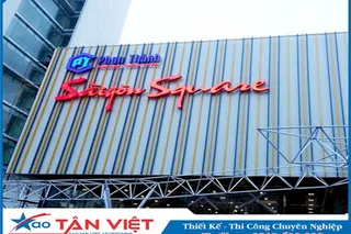 Ứng dụng mặt dựng Aluminium trong quảng cáo