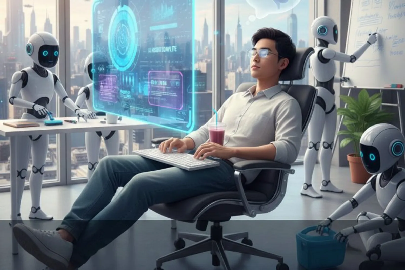 Có phải AI đang làm con người lười đi?