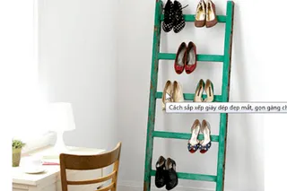 Mẹo để giày dép tiết kiệm diện tích