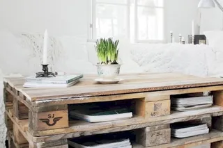 Pallet gỗ làm đồ nội thất sang chảnh cho gia đình
